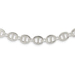 Sterling Silver Polished Fancy Link 18in Necklace