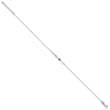 Sterling Silver Polished Syn. Pink, Black, White Pearl 9in Plus 1in ext