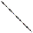 Sterling Silver Rhodium FWC Pearl Necklace/7.25 Brace/3pc Earring Set