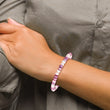 Multicolor Freshwater Pearl Stretch Bracelet Handmade Elegance