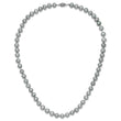 Sterling Silver Grey Freshwater Cultured Pearl Necklace 8-9mm - Birthstone Company