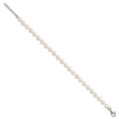 Sterling Silver RH 6-7mm FWC Pearl 18/2 Necklace 7/1 Brace/Earring Set