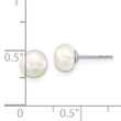 Sterling Silver RH 6-7mm FWC Pearl 18/2 Necklace 7/1 Brace/Earring Set