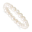 Madi K 5-6mm Freshwater Cultured Pearl Children's Stretch Bracelet - Birthstone Company