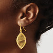 Sterling Silver Gold-plated Shepherd Hook Earrings