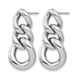 Sterling Silver Polished Post Dangle Earrings - Birthstone Company