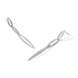Sterling Silver Rhodium-plated Polished Post Dangle Earrings - Birthstone Company