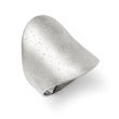Sterling Silver Rhodium-plated Radiant Essence Ring