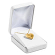 1/20 Gold Filled 20mm Polished/Satin Diamond Star Heart Locket Necklace - Birthstone Company