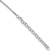 Brilliant Embers Sterling Silver Snake Necklace with Green Black Spinel