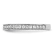 Brilliant Embers Sterling Silver Rhodium-plated 59 Stone Micro Pav‚ CZ Ring - Birthstone Company