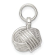 Sterling Silver Love Knot Small Pendant