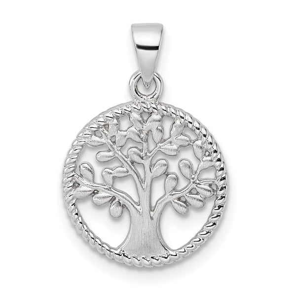 Sterling Silver RH Tree Pendant