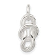 Sterling Silver Polished Fancy Knot Pendant