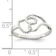 Sterling Silver Heart Ring