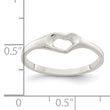 Sterling Silver Heart Ring