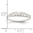 Sterling Silver Heart Ring