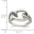 Sterling Silver Antiqued Ring