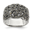 Sterling Silver Marcasite Ring