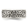 Sterling Silver Antiqued Celtic Knot Ring