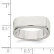 Sterling Silver Signet Ring - Birthstone Company