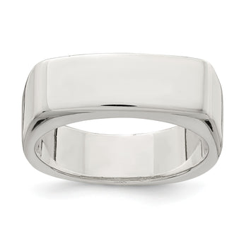 Sterling Silver Signet Ring - Birthstone Company