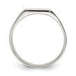 Sterling Silver Signet Ring - Birthstone Company