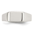 Sterling Silver Signet Ring - Birthstone Company
