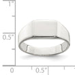 Sterling Silver Signet Ring - Birthstone Company