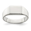 Sterling Silver Signet Ring - Birthstone Company
