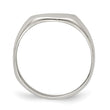 Sterling Silver Signet Ring - Birthstone Company