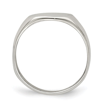 Sterling Silver Signet Ring - Birthstone Company
