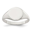 Sterling Silver Signet Ring - Birthstone Company
