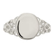 Sterling Silver Signet Ring - Birthstone Company