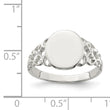 Sterling Silver Signet Ring - Birthstone Company
