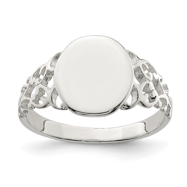 Sterling Silver Signet Ring - Birthstone Company