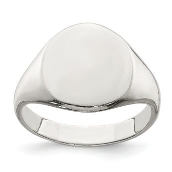 Sterling Silver Signet Ring - Birthstone Company