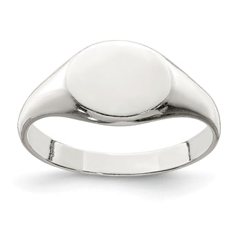Sterling Silver Signet Ring - Birthstone Company