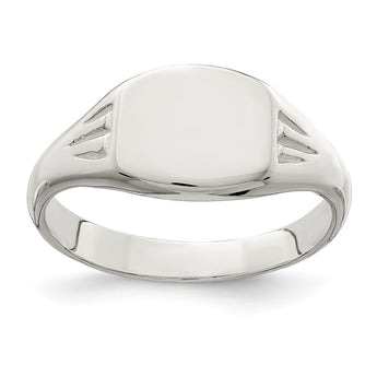 Sterling Silver Signet Ring - Birthstone Company