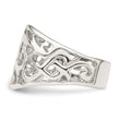 Sterling Silver Swirl Ring
