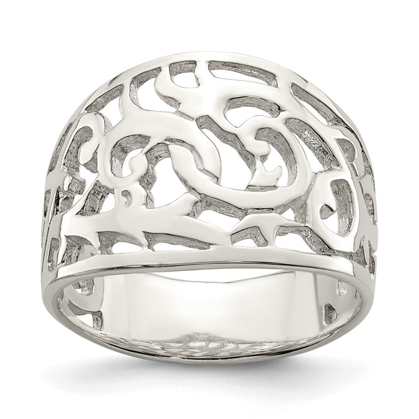 Sterling Silver Swirl Ring