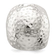 Sterling Silver Textured Dome Ring