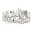 Sterling Silver Men's Nugget Ring