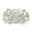 Sterling Silver Men's Nugget Ring