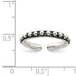Sterling Silver Toe Ring