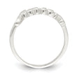 Sterling Silver Polished 'Faith' Ring
