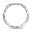 Sterling Silver Polished Fancy Link Ring