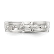Sterling Silver Polished Fancy Link Ring
