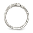 Sterling Silver Polished Fancy Swirl Ring