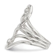 Sterling Silver Polished Fancy Swirl Ring